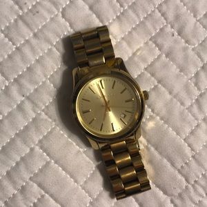 Gold Michael Kors watch
